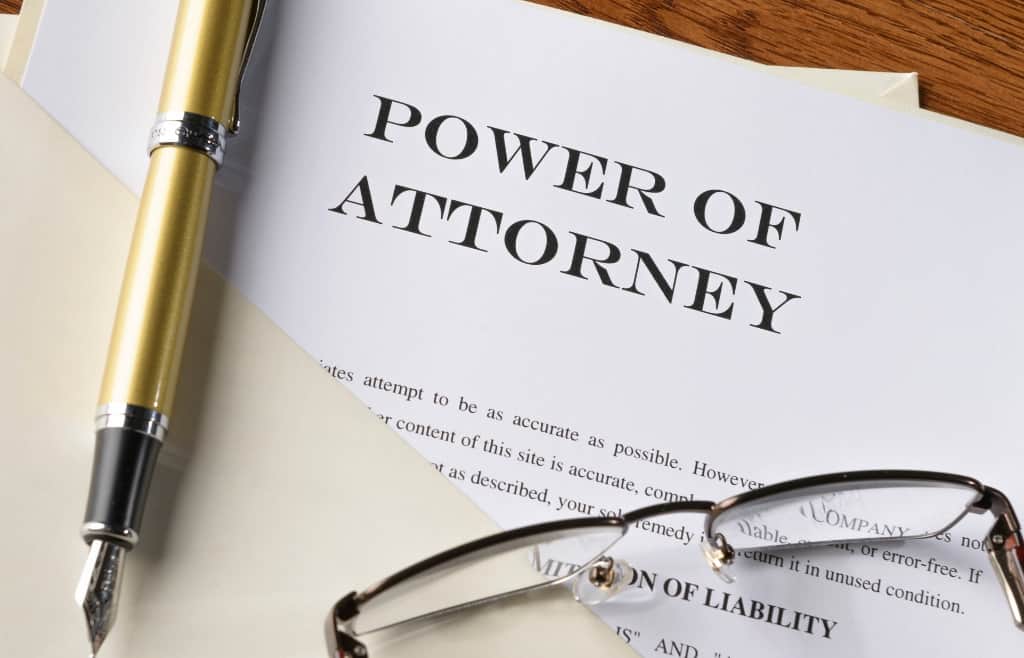 Medical power of attorney